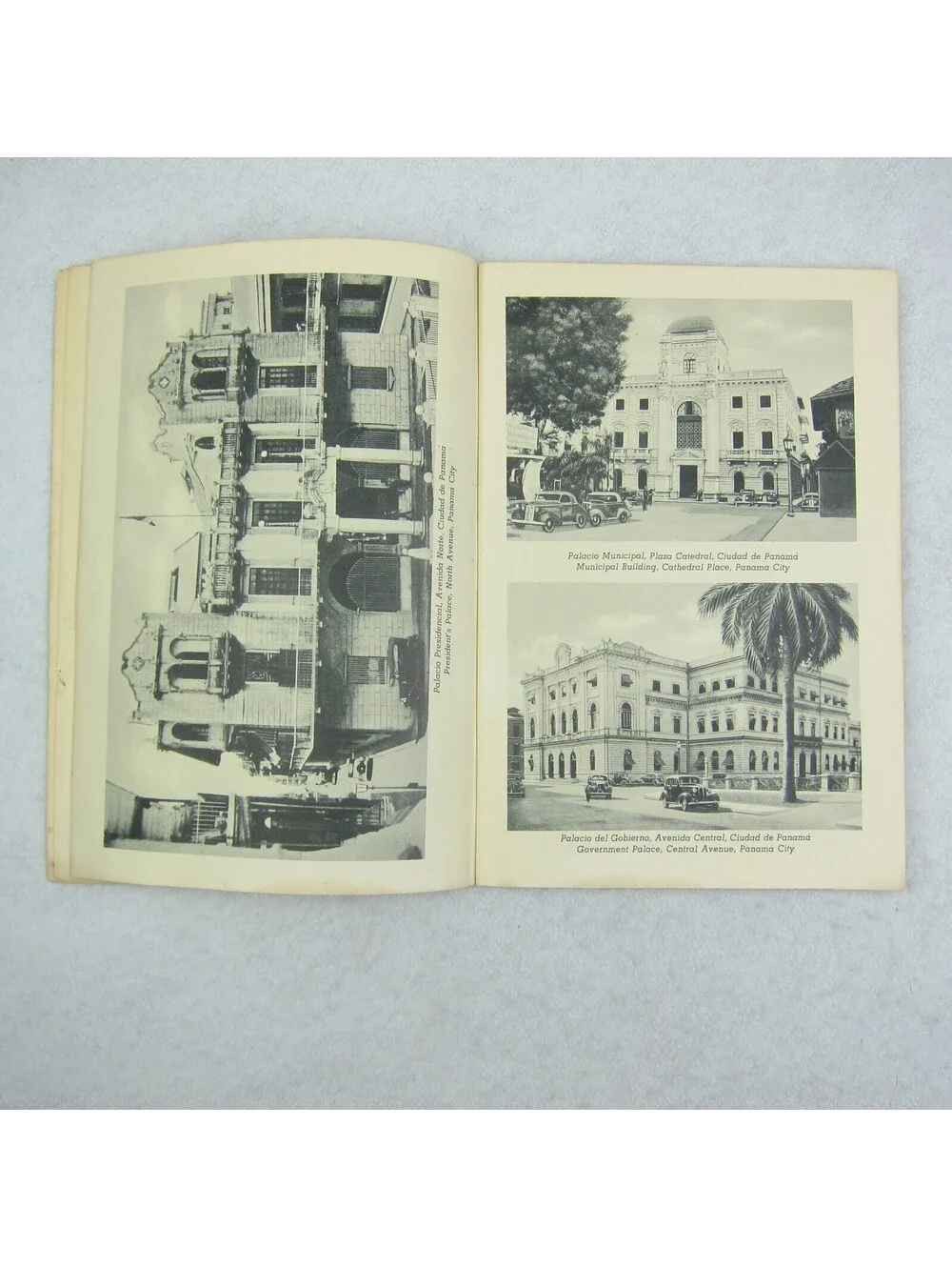 Republic of Panama and the Canal Zone: Complete Picture Guide Book Vintage 1940